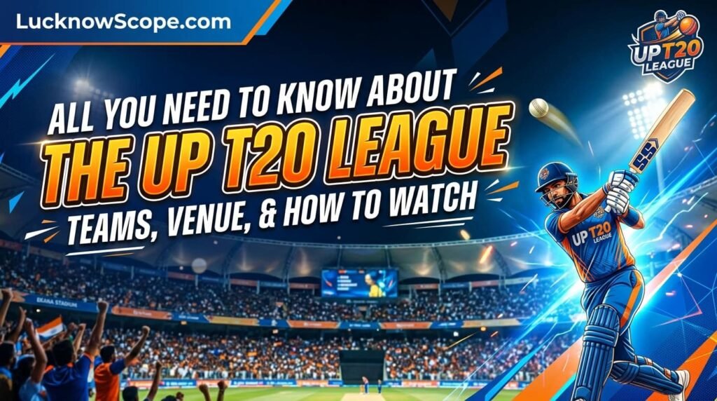 All You Need to Know About the UP T20 League Teams, Venue, and How to Watch