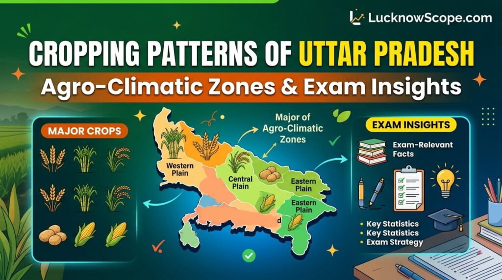 Cropping Patterns of Uttar Pradesh Agro-Climatic Zones and Exam Insights (1)