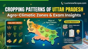 Cropping Patterns of Uttar Pradesh: Agro-Climatic Zones and Exam Insights
