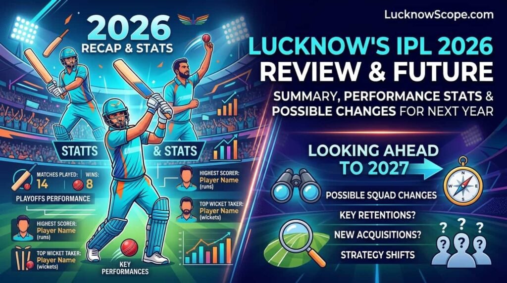 Summary and Performance Stats of Lucknow's IPL team for 2026 and Possible changes for Next Year