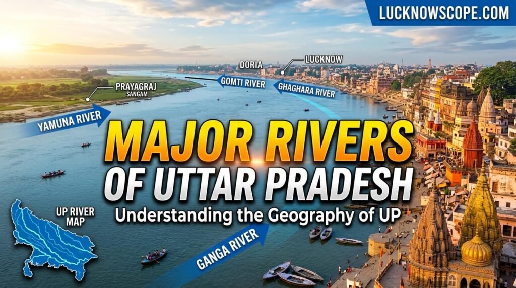 Major Rivers of Uttar Pradesh Understanding the Geography of UP