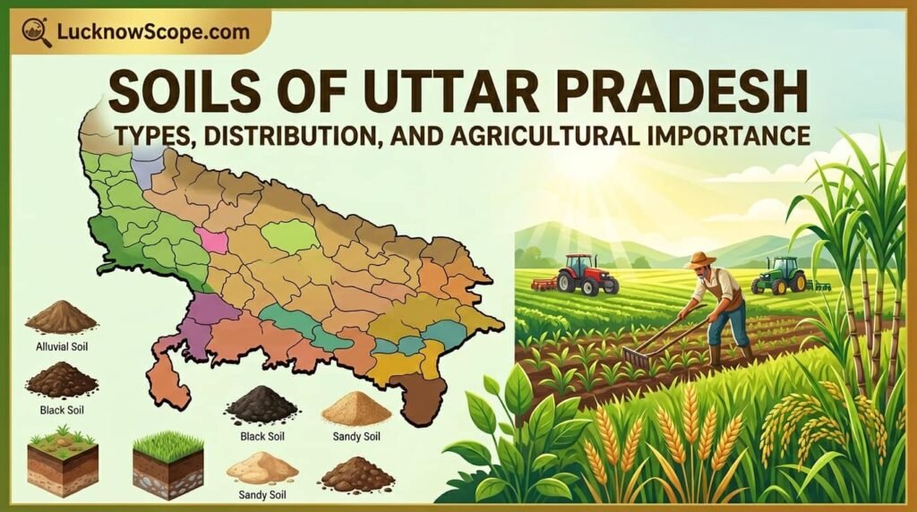 Soils of Uttar Pradesh Types, Distribution, and Agricultural Importance