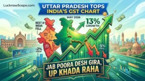Jab Poora Desh Gira, UP Khada Raha: Uttar Pradesh Tops India’s GST Chart With 13% Growth in May 2026