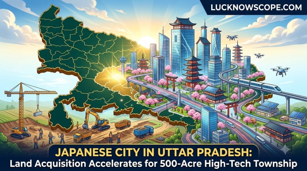 Japanese City in Uttar Pradesh Land Acquisition Accelerates for a 500-Acre High-Tech Township