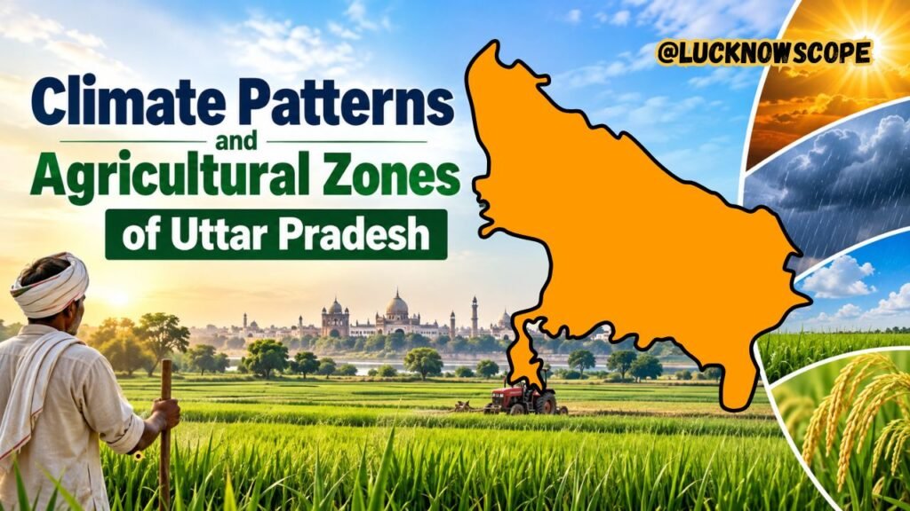 Climate Patterns and Agricultural Zones of Uttar Pradesh